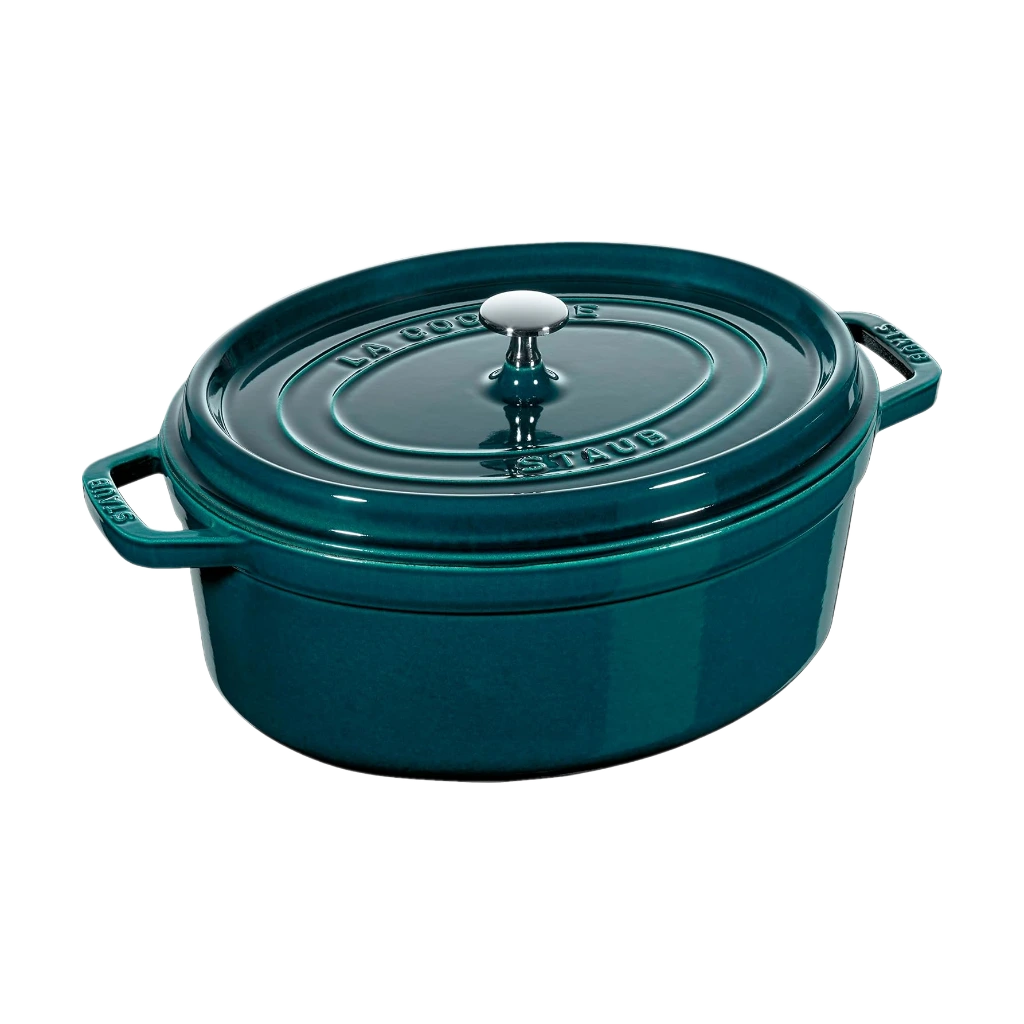 STAUB La Cocotte Oval 6qt Teal Ed
