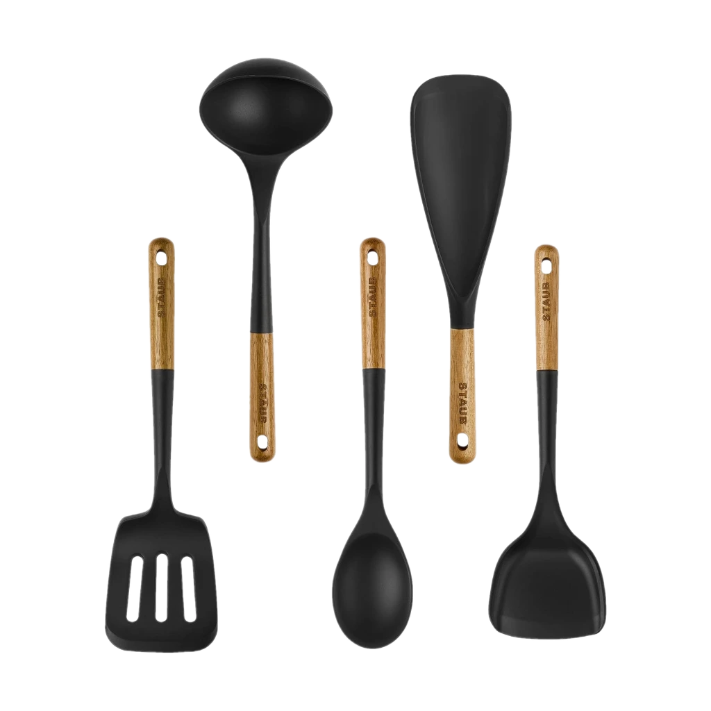 STAUB 5pc Silicone Utensil Set XL
