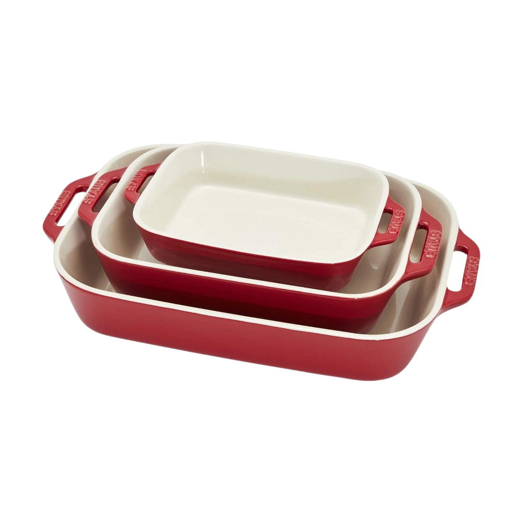 STAUB Ceramic Rect Baking Set 3pXL